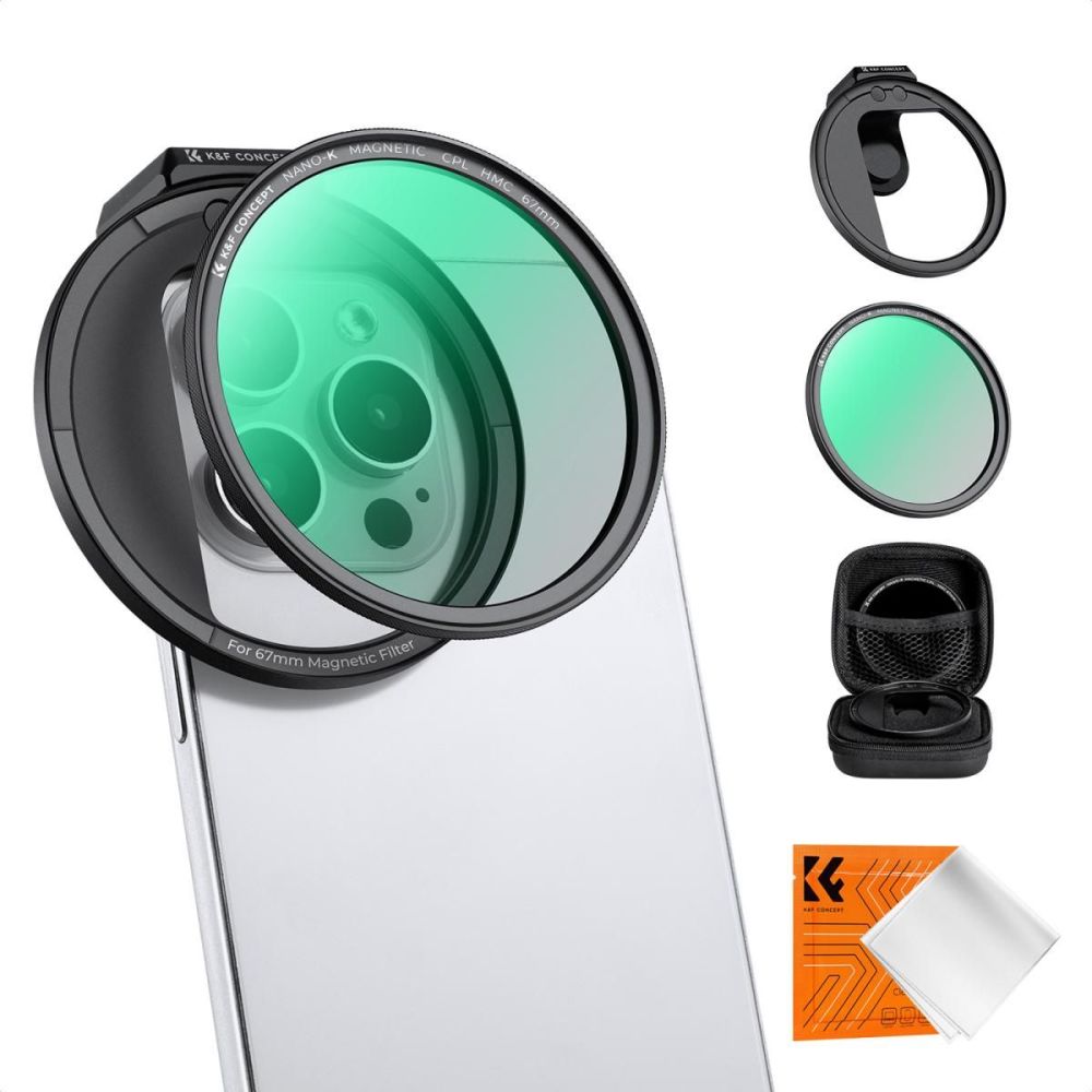 K&F Concept 67mm Clip-On...