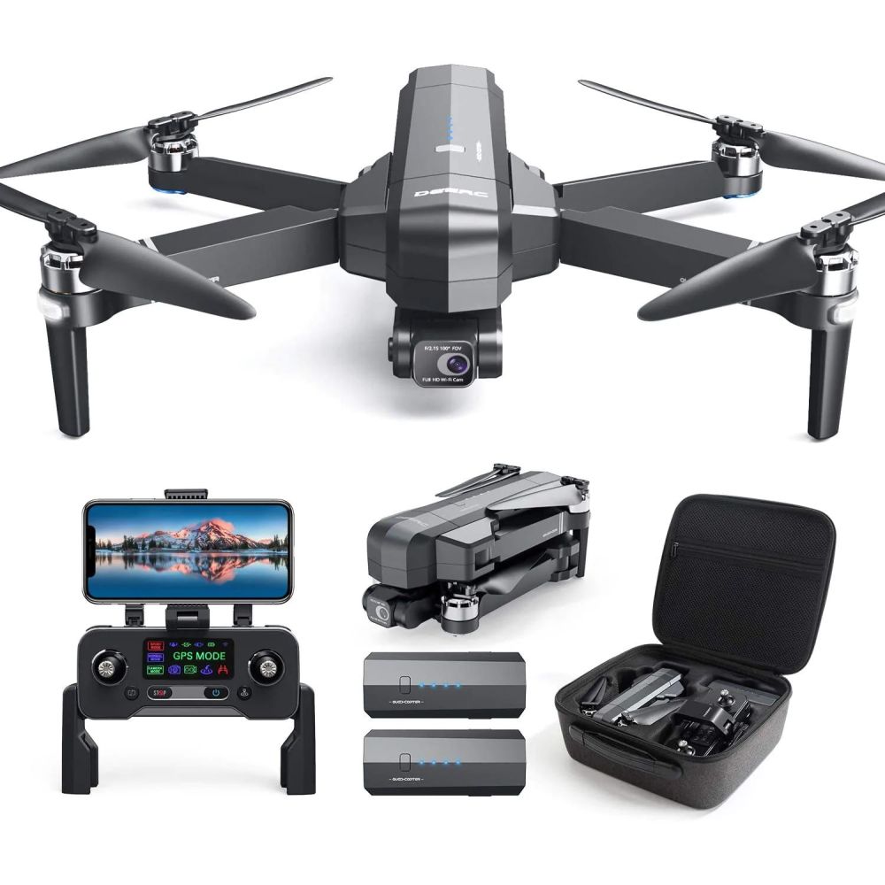 DEERC DE22 FPV Drone with...