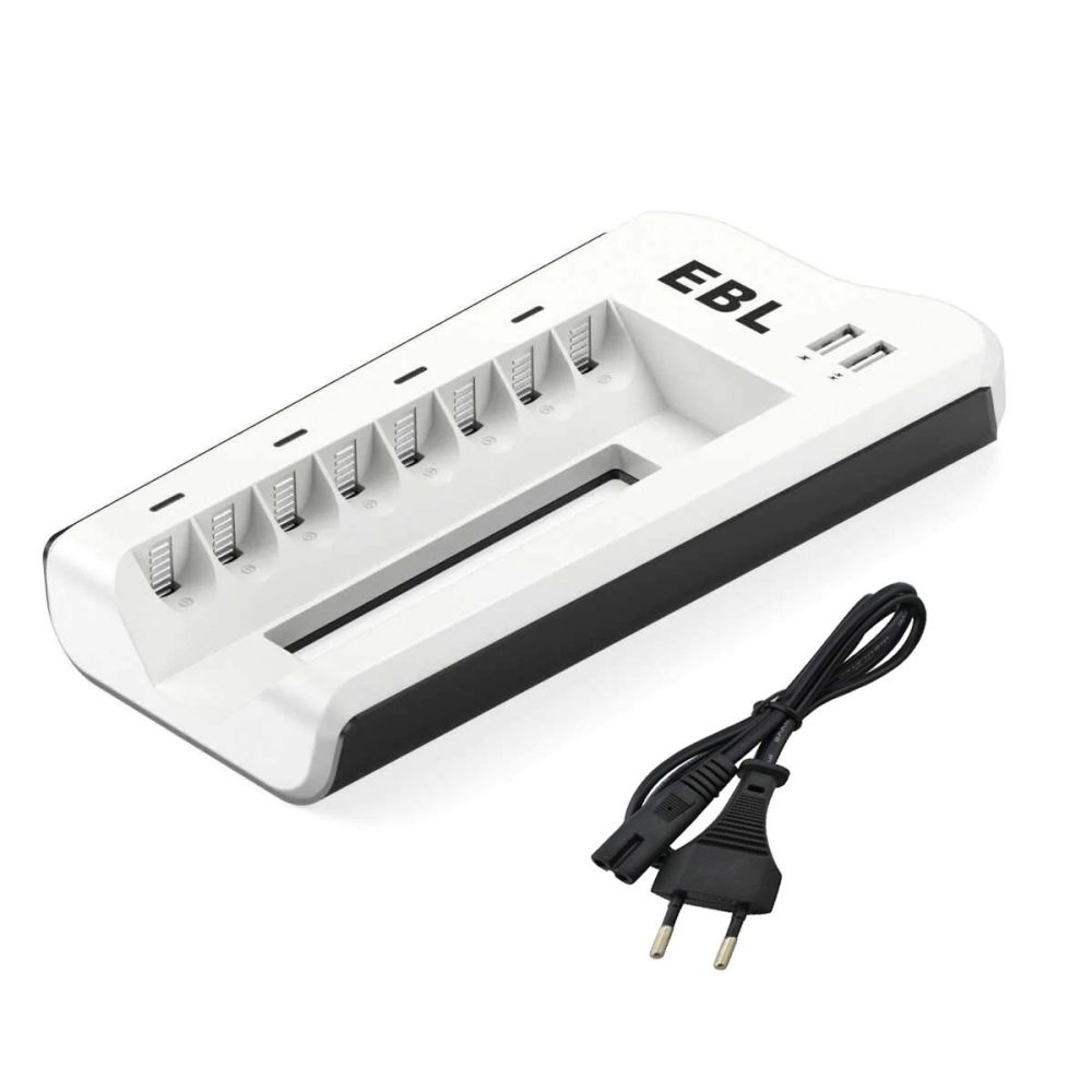 EBL 808U Φορτιστής 8 Θέσεων...