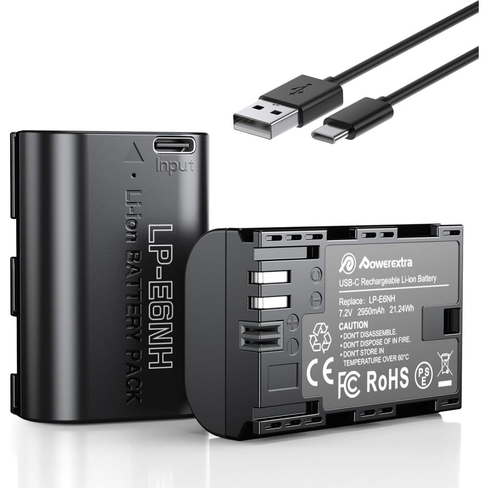 Powerextra LP-E6NH 2950mAh...