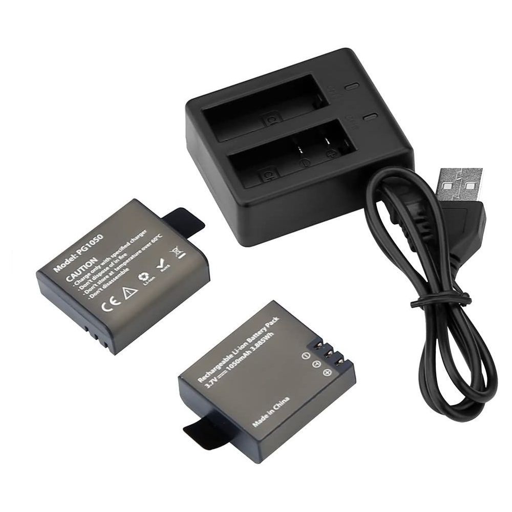 Akaso 2x Batteries with USB...