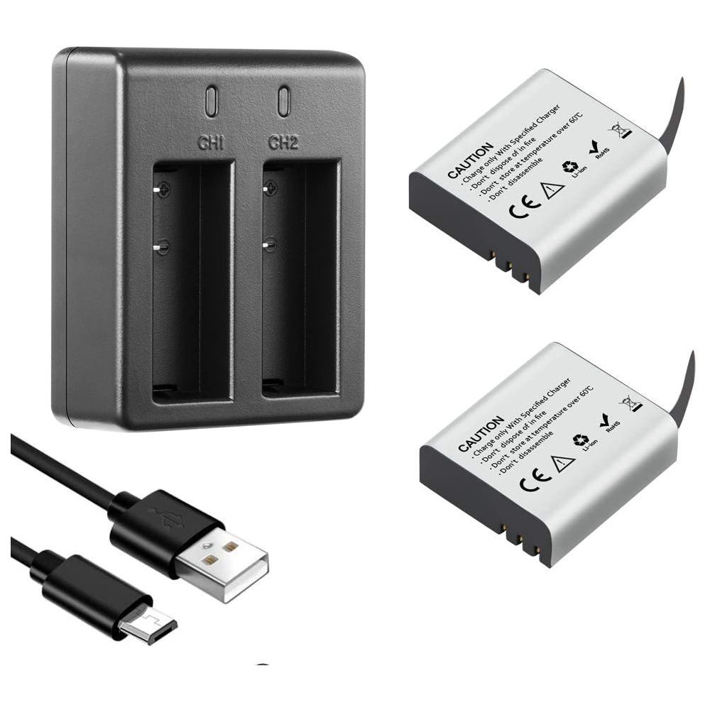 Akaso 2x Batteries with USB...